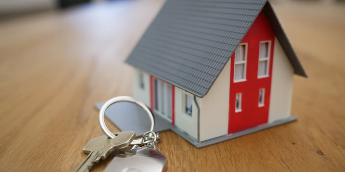 Senior couple reviewing property tax exemption forms